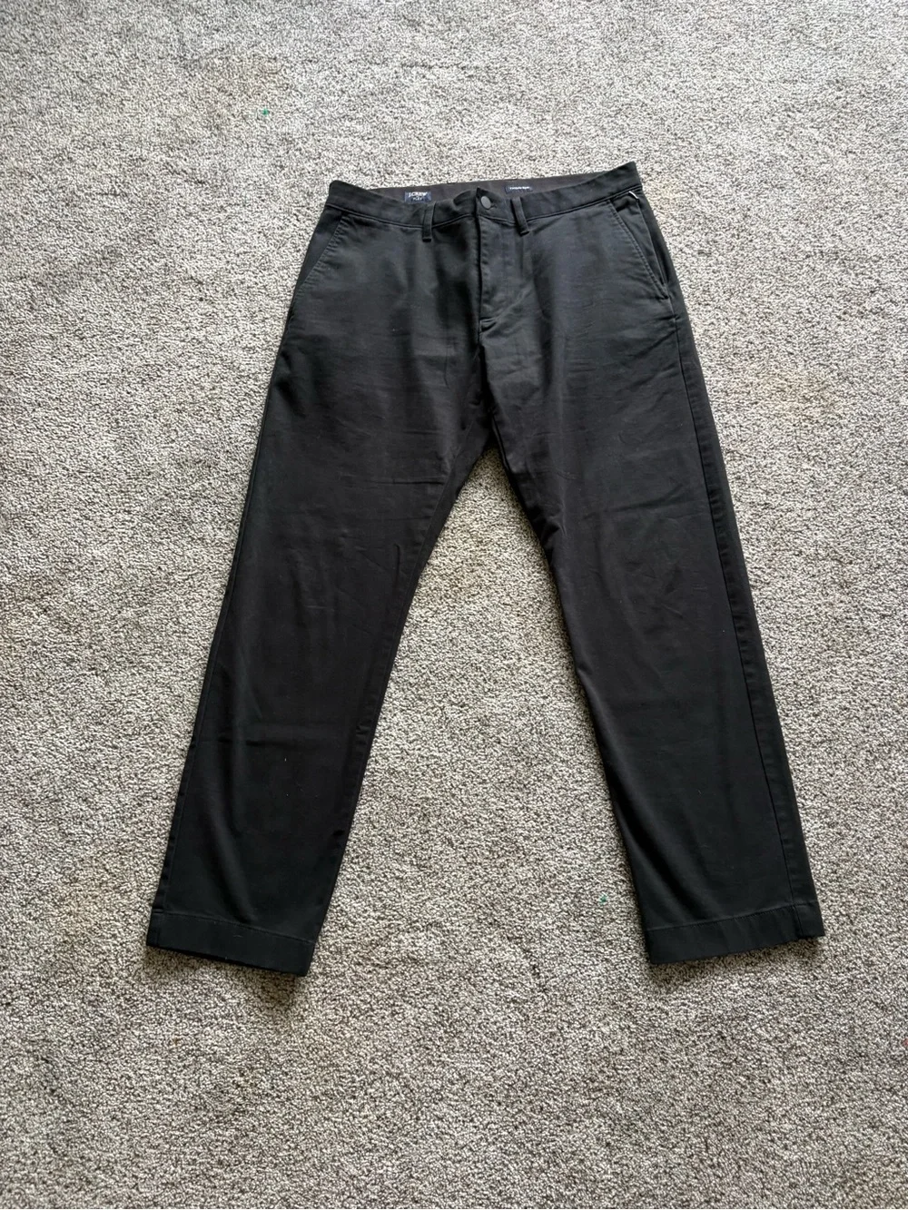 J. Crew Black Chino Pants - Slim Straight